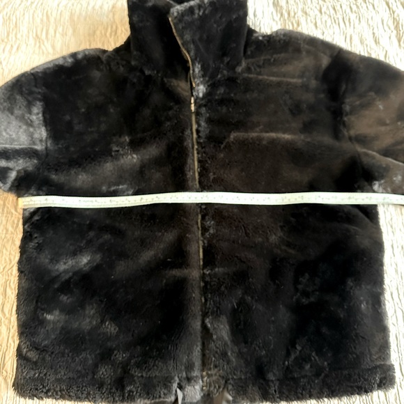 Rebecca Minkoff “Bridget” Faux Fur Jacket in Black - Picture 15 of 16